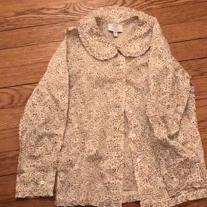 Girls CZ by Carolina Zapf patterned blouse  s10
